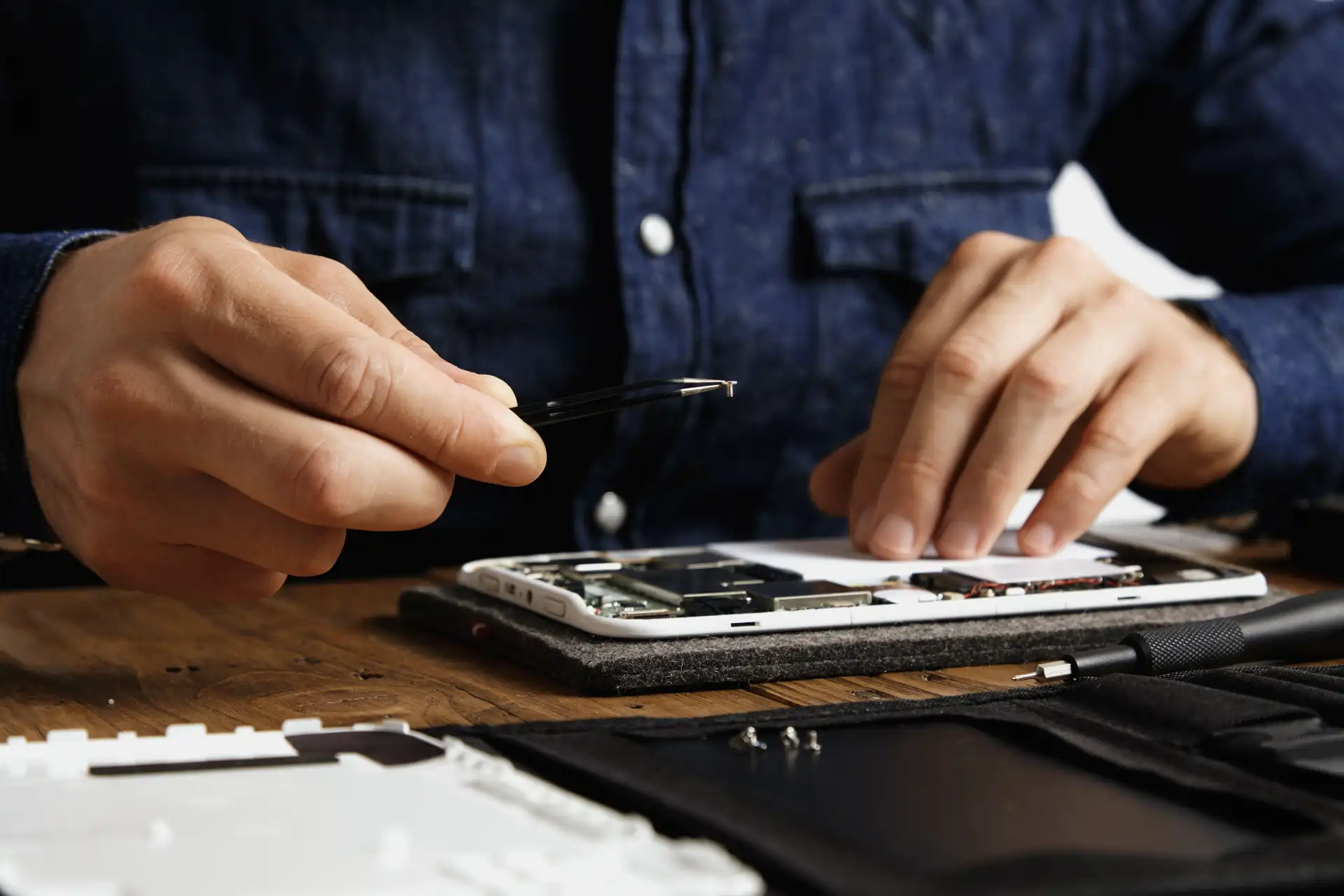Tablet Repair Slider